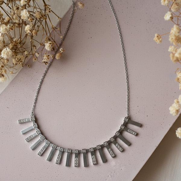 Silver WoMen's Neckless 5