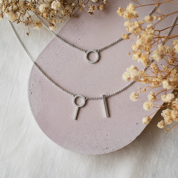 Silver WoMen's Neckless 6