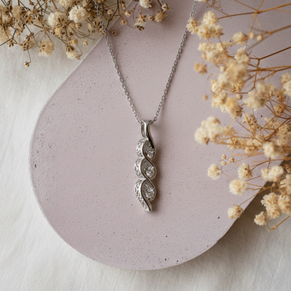 Silver WoMen's Neckless 8