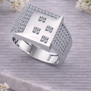 Silver Men's Rings 4