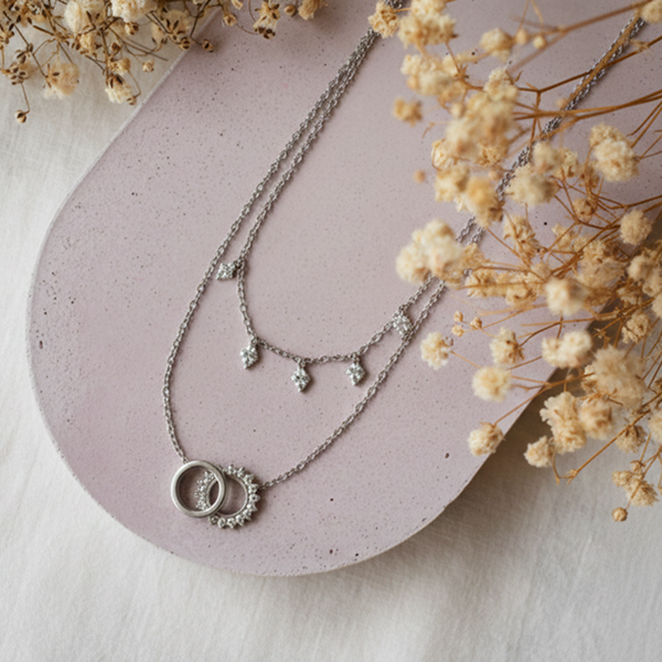 Silver WoMen's Neckless 10