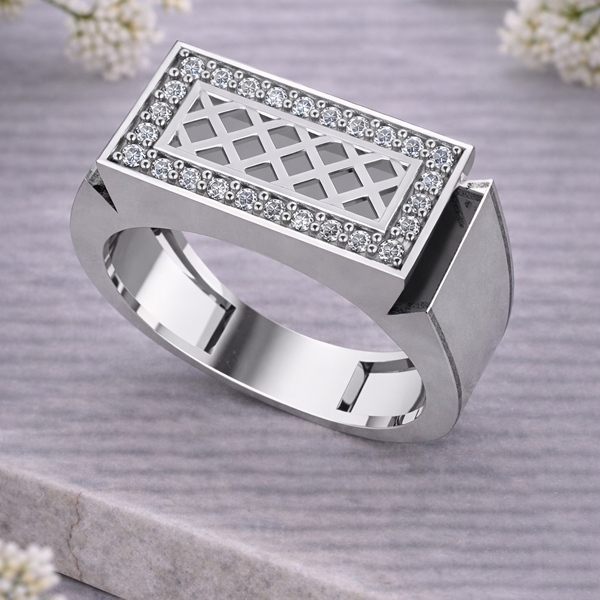 Silver Men's Rings 12