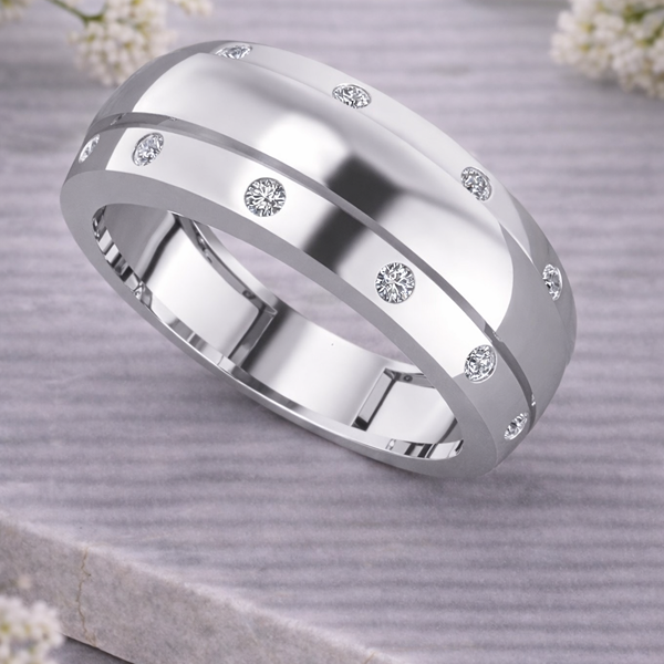 Silver Men's Rings 11